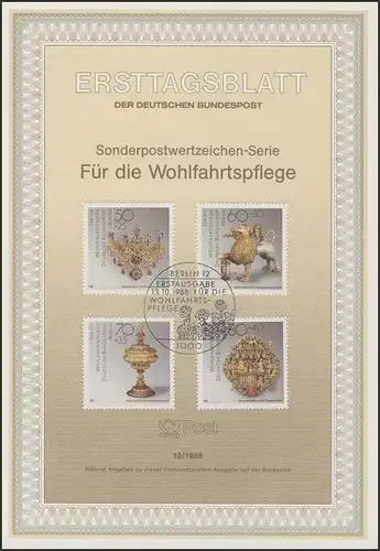 ETB 13/1988 Wofa, Gold- und Silberschmiedekunst