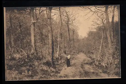 France AK Verheyden: La Clairière, Photo AA, Musée de Bruxelles Moderne