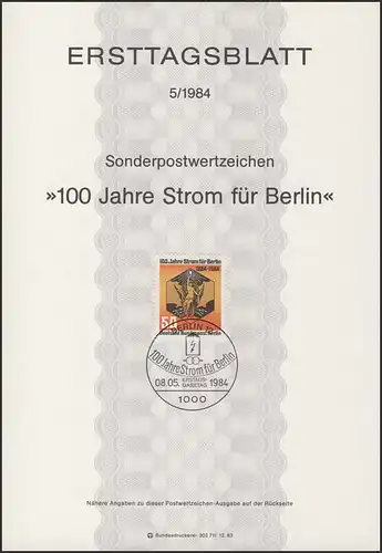 ETB 05/1984 Strom für Berlin