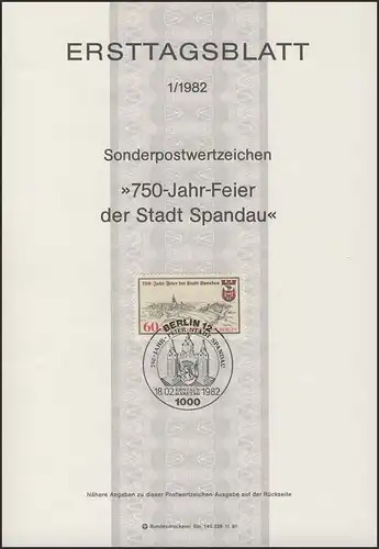 ETB 01/1982 Spandau. .