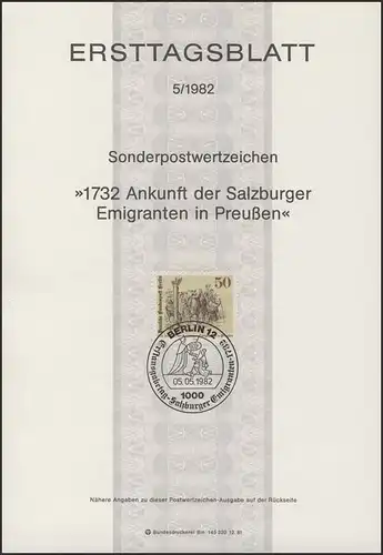 ETB 05/1982 Salzburger Emigranten in Preußen