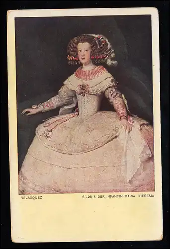 AK Valasquez: Image de l'infantin Maria Theresia, édition Bard Vienne