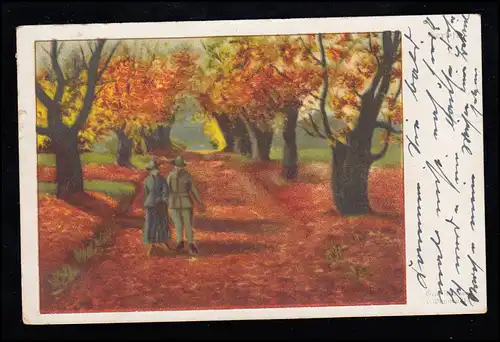 AK Graf Bülow von Dennewitz: Automne, LANGENEICKE (KR LIPPSTADT) 25.8.19