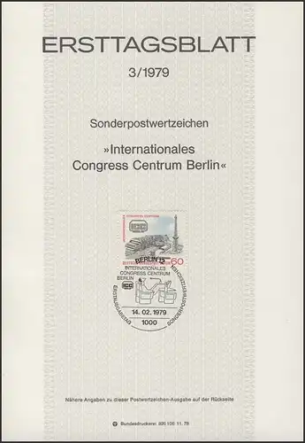 ETB 03/1979 Internationales Congress-Centrum ICC