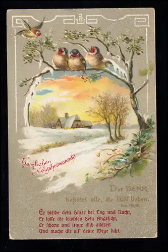 Lyrique AK Psaume 145,20. ..et éclaire toutes tes voies. VARREL 31.12.1913