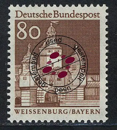 498 Bâtiments 80 Pf Ellinger Tor O