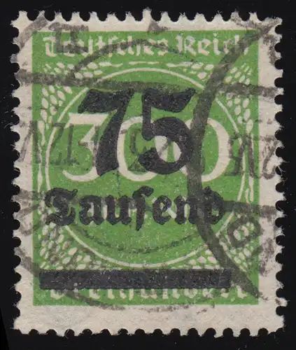 286 Ziffern im Kreis 75 Tsd auf 300 M **