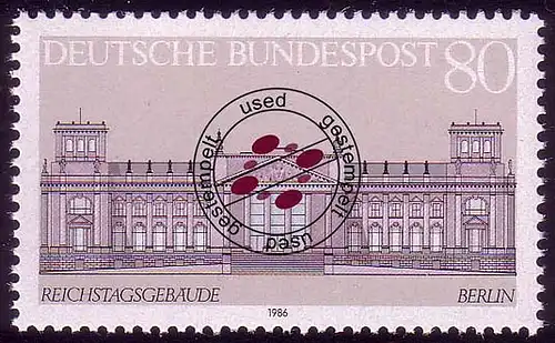 1287 de bloc 20 Démocratie bâtiment du Reichstag O