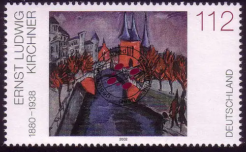 2279 Deutsche Malerei Ernst Ludwig Kirchner O gestempelt