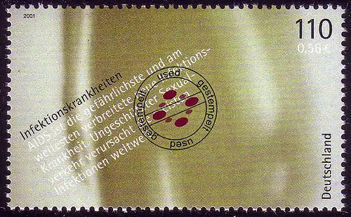 2202 Für die Gesundheit aus Bl.54 Infektionen O gestempelt