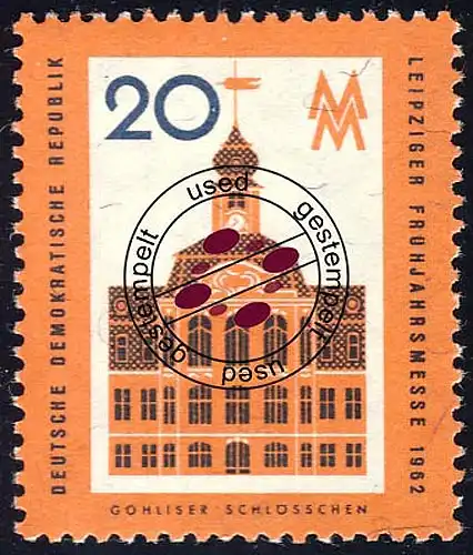 874 Leipziger Printemps Salon Gohliser Schloss 20 Pf O