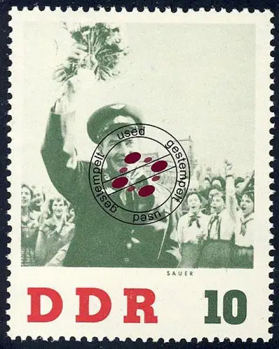 864 German Titow 10 Pf O