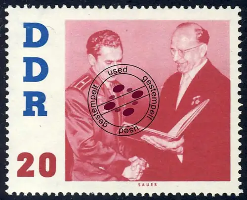 866 German Titow 20 Pf O