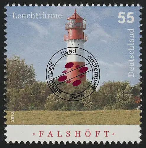 2801 phare Falshöft 55 cent (o) tamponné