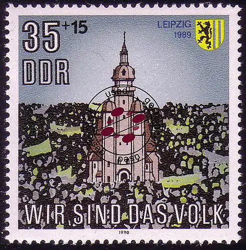 3315 Wir sind das Volk O gestempelt