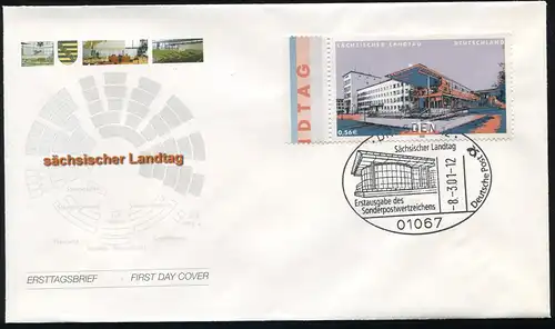 2172 Landesparlament Sachsen FDC Dresden