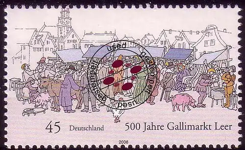 2696 Gallimarkt cacheté dans Leer O