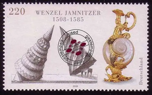 2639 Wenzel Jamnitzer, gestempelt O