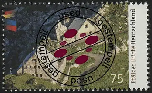 2940 Pfälzer Hütte 2012 O Tamponné