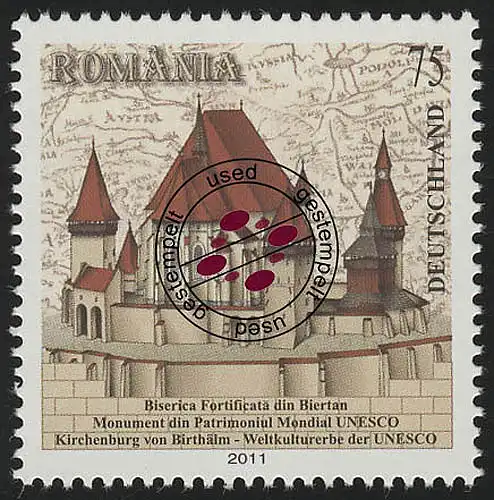 2889 Birthälmer UNESCO Kirchenburg September-Bürgen O