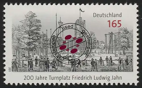 2870 Turnplatz Friedrich Ludwig Jahn O gestempelt