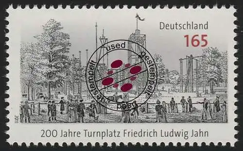 2870 Turnplatz Friedrich Ludwig Jahn, gestempelt O