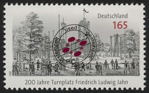 2870 Turnplatz Friedrich Ludwig Jahn, gestempelt O