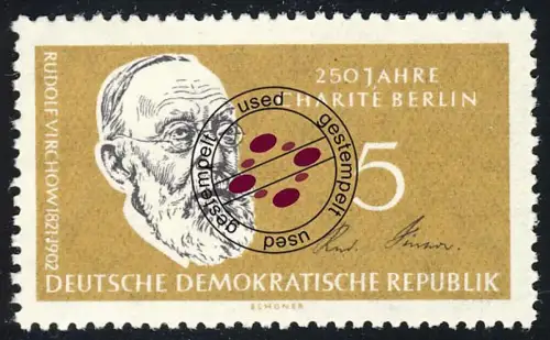 795 Humboldt-Universität/Charité Virchow 5 Pf O gestempelt