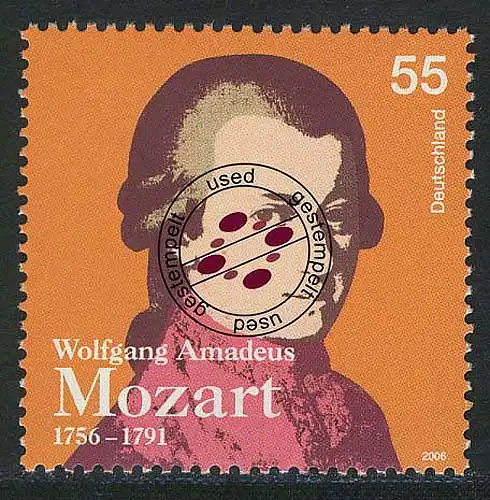 2512 Wolfgang Amadeus Mozart O Tamponné