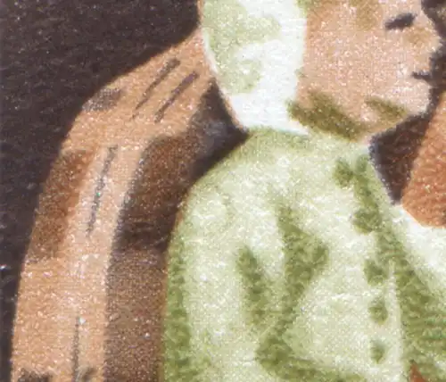 1977 Puppenhaus Arnstadt 15 Pf: grüner Kreis in der Schulter, Feld 1, **