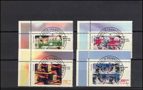 1968-1971 Aide sportive 1998: taux de l'ER o.l. avec plein O de la VS Francfort/Main ET-O