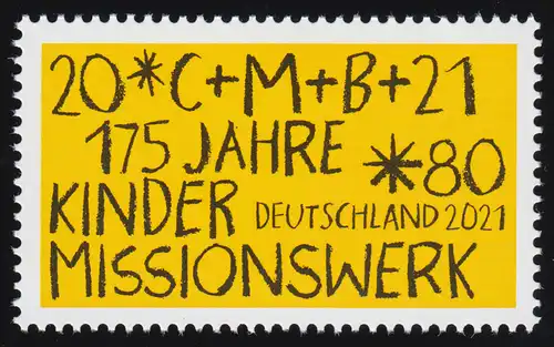 3582 Kindermissionswerk 2020, ** postfrisch