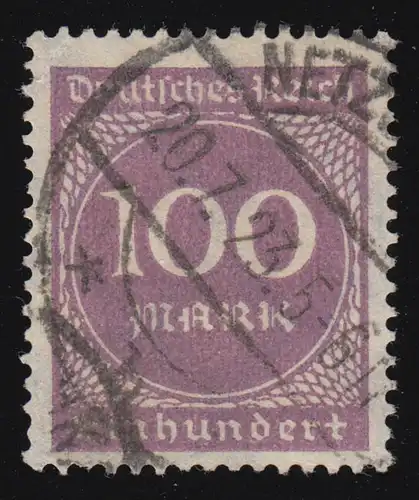 268b chiffres en cercle 100 M O cachetés