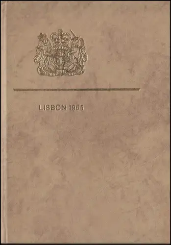 Royaume-Uni: Livre des ministres pour les participants Conférence CEPT Lisbonne 1965