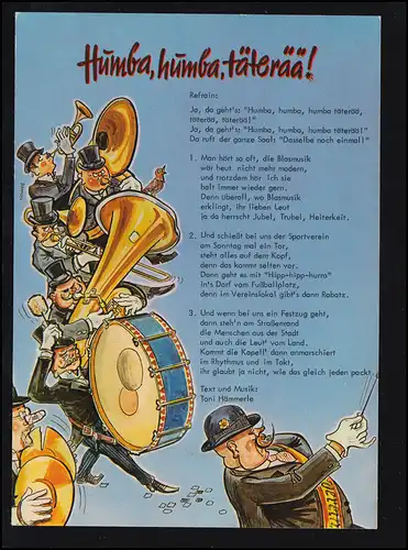 Lyrique AK Blasorchester joue "Humba, humba," mal utilisé