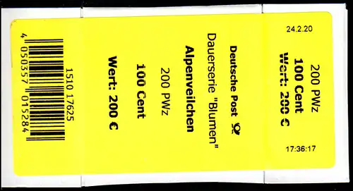 3365 Vélo alpin 100 +CF -625 (ouvert 4) Banderole pour 500 pièces, petit n°