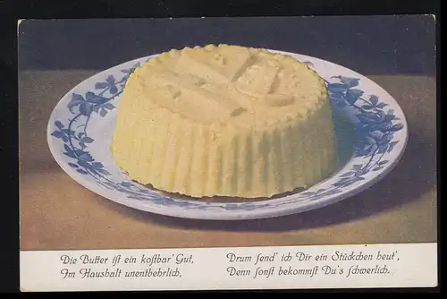 Poème de poésie AK de la maison d'édition Schmidt Dresden, non utilisé