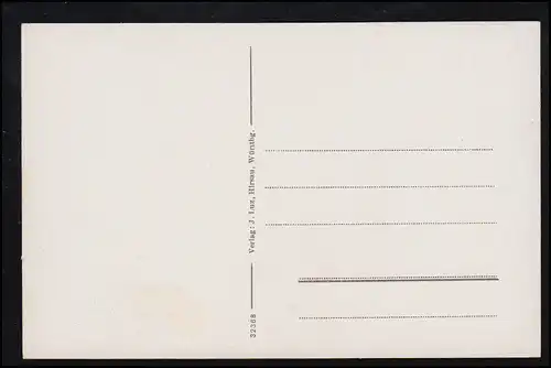 Lyrique AK Ludwig Uhland: Poème Ulmenbaum - L'ourme à Hirsau, inutilisé