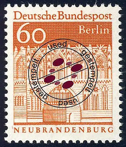 278 Bâtiments allemands 60 Pf Treptower Tor O