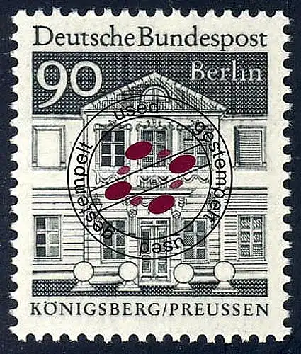 281 Bâtiments allemands 90 Pf Zschokkesches Damenstiff O