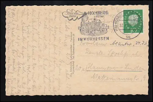 Lyrique AK Appenfeld / Knüll - Poème de S. Raith: Mon village au Knull, 1961