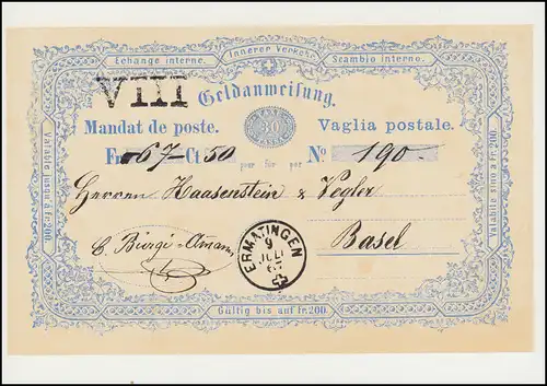 Suisse Carte postale P 253 Exposition GEBRA Burgdorf 1994, ** frais de port