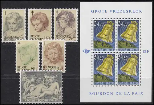 1300-1337 Belgique-Niveau 1963 complet, frais de port