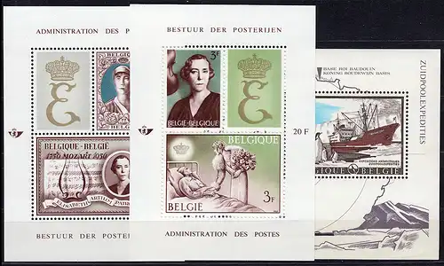 1417-1460 Belgien-Jahrgang 1966 komplett, postfrisch