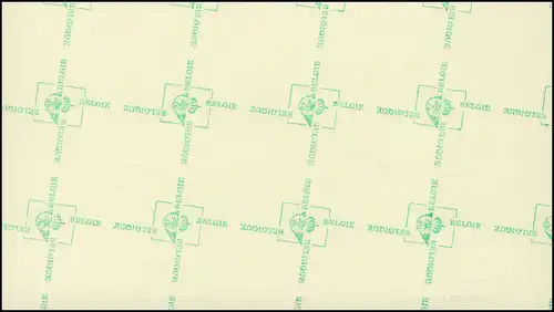 Belgien Markenheftchen 22 Löwe und König Baudouin 15 Franc 1972, **