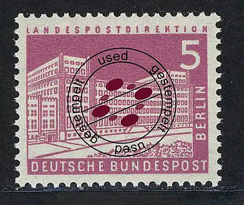141 Berliner Stadtbilder Landespostdirektion 5 Pf O
