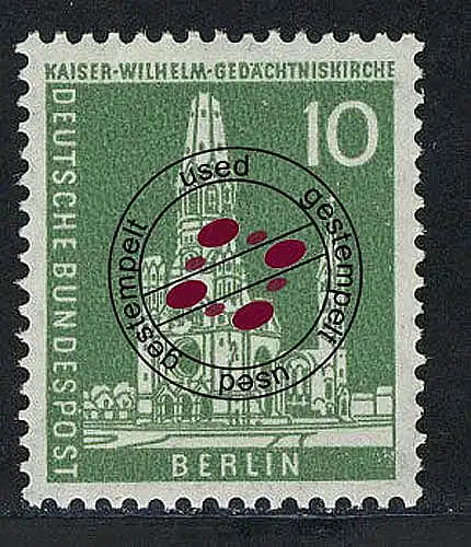 144 Berliner Stadtbilder Kaiser Wilhelm 10 Pf O