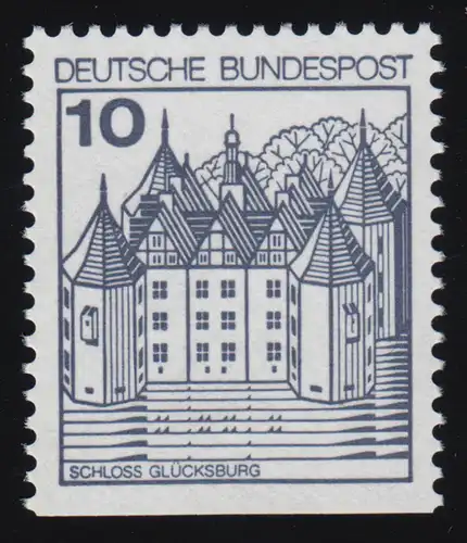 913DII v Châteaux et château 10 Pf Chancesbourg, ** LETTERNET blanc