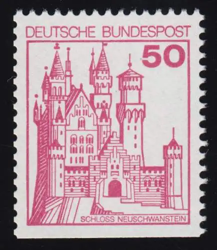 916D Châteaux et château 50 Pf Neuschwanstein, **