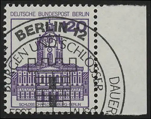 675 Burgen u.Schl. 120 Pf Seitenrand re. ESST Berlin